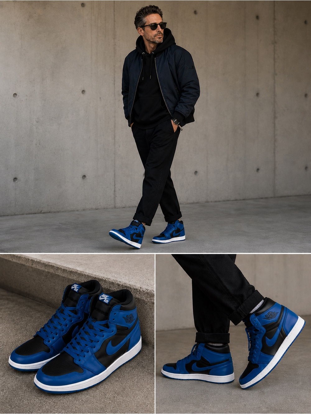 Nike Air Jordan 1 OG in “Dark Marina” blue men’s size US 12